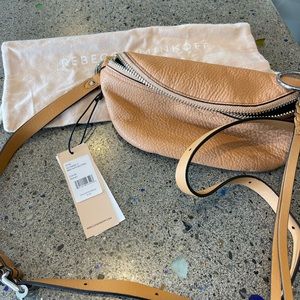 Rebecca Minkoff Bree Mini Belt Bag NWT Honey